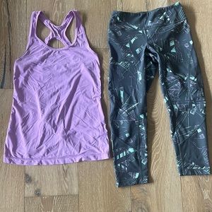 Zella workout outfit